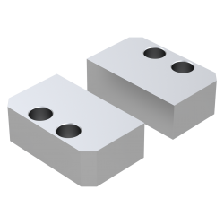 VAJ75X Replacement Machinable Jaws Aluminium Fits V75100X and V75150X Self Centering Vices