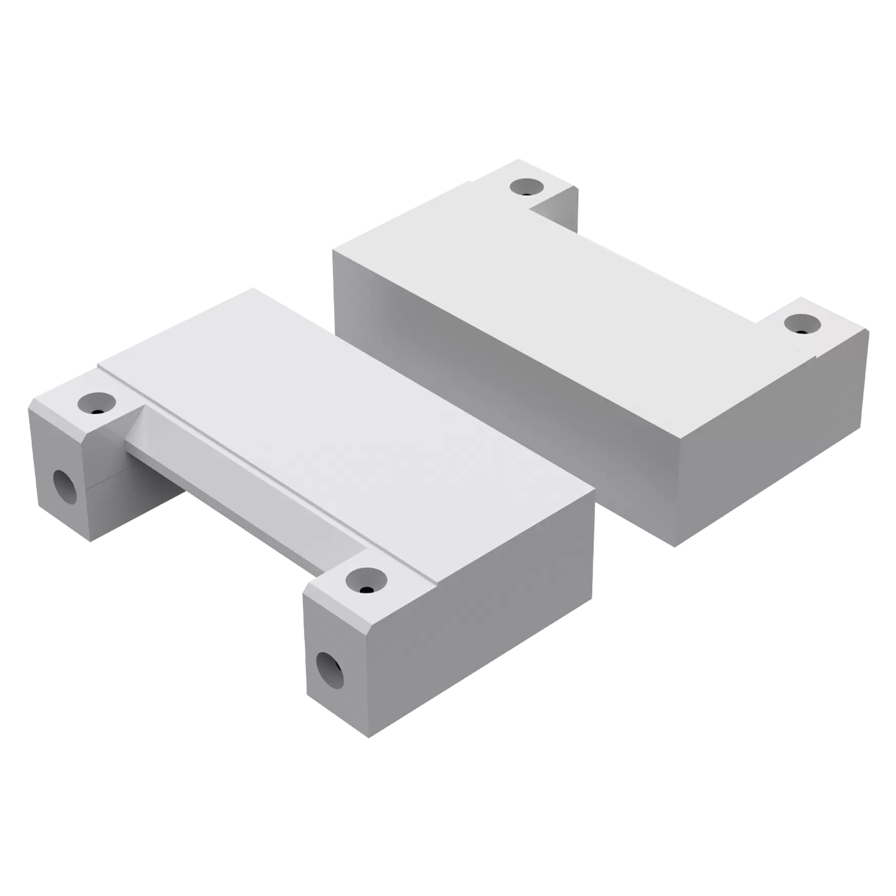 AL52-2A Replacement Machinable Anti Lift Jaws Aluminium