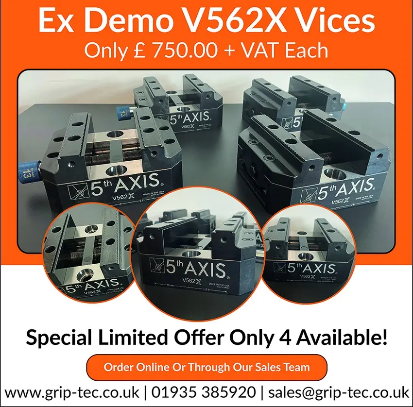 Ex Demo V562X Self Centering Vice – Only 1 Available