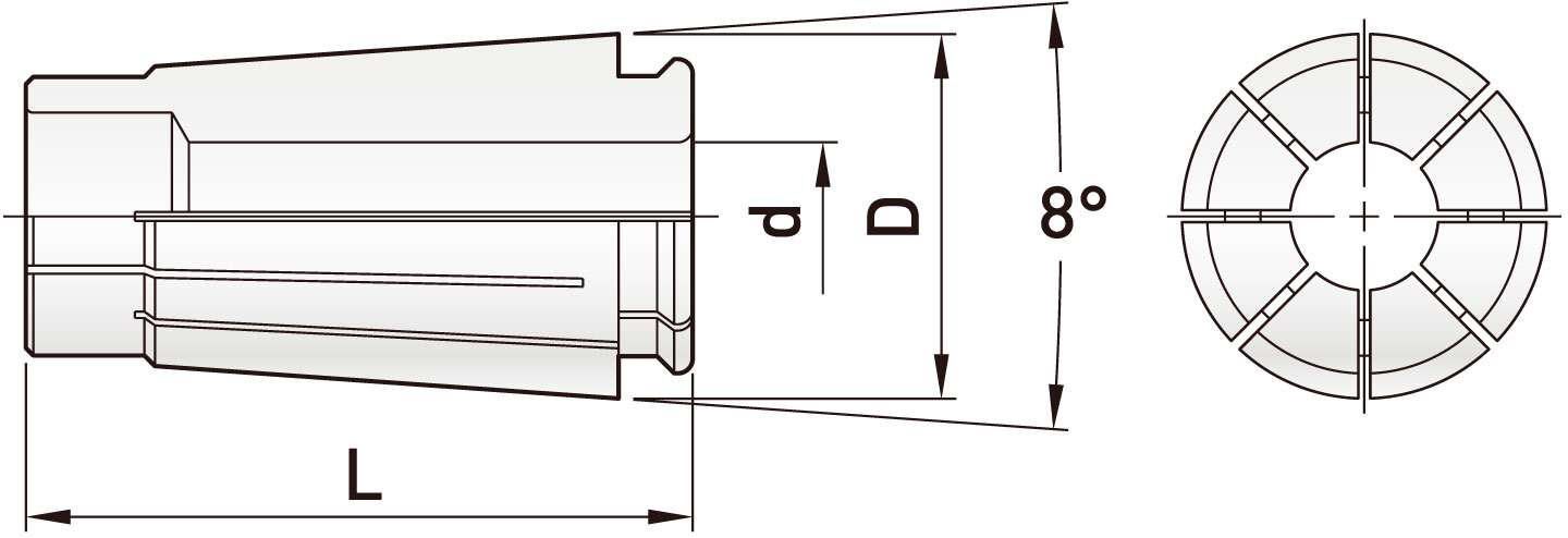 SD COLLET (D TYPE)